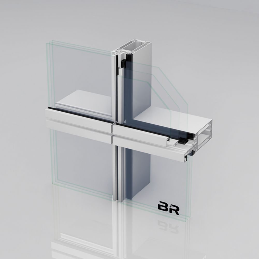 elementfassade riva usc 65 fsg 1 | Unitized facade  RIVA USC 65 FSG