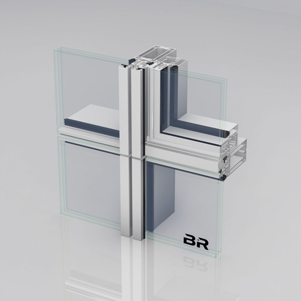 Elementfassade Riva usc 65 fsg 3