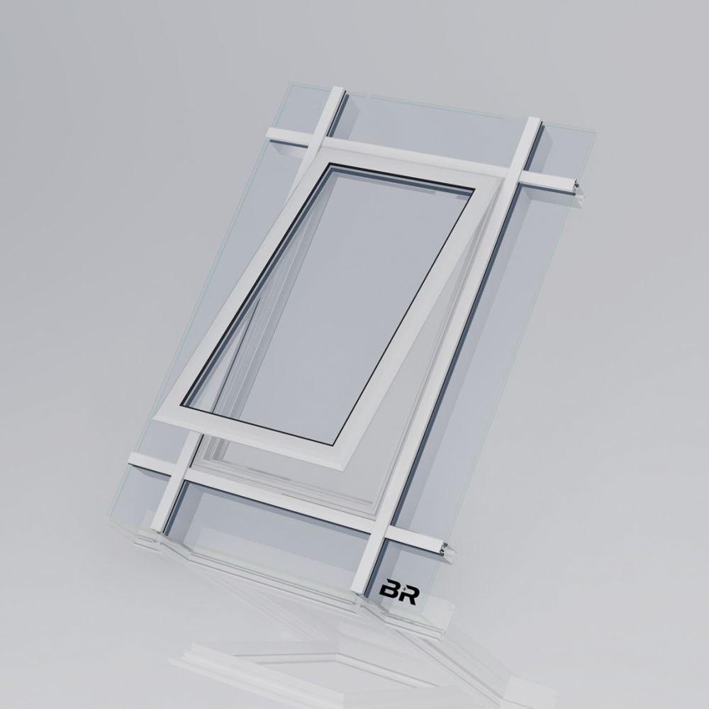 rendering riva aws 57 ro 1 | Dachfenster  RIVA AWS 57 RO